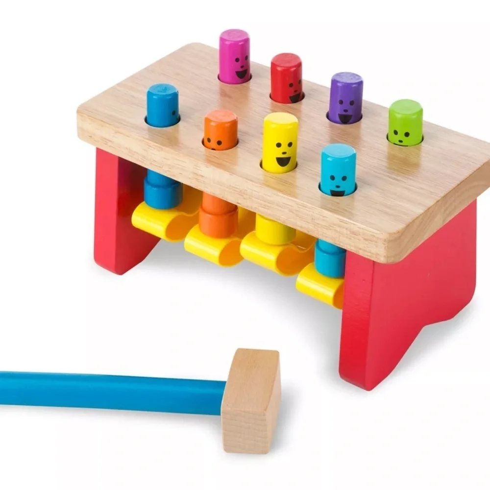 Melissa & Doug Deluxe Pounding Bench new in sealed package